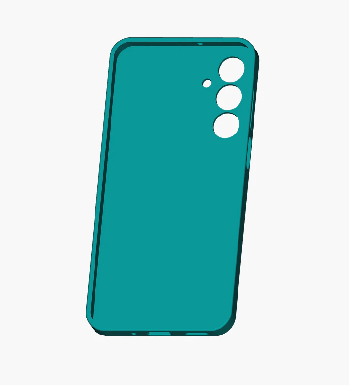 Samsung Galaxy A16 5G TPU Case 3D Print Model .c4d .max .obj .3ds .fbx .stl .blend