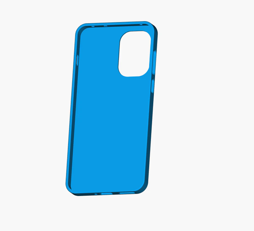 OnePlus Ace 6 case 3D Print Model .c4d .max .obj .3ds .fbx .stl .blend 