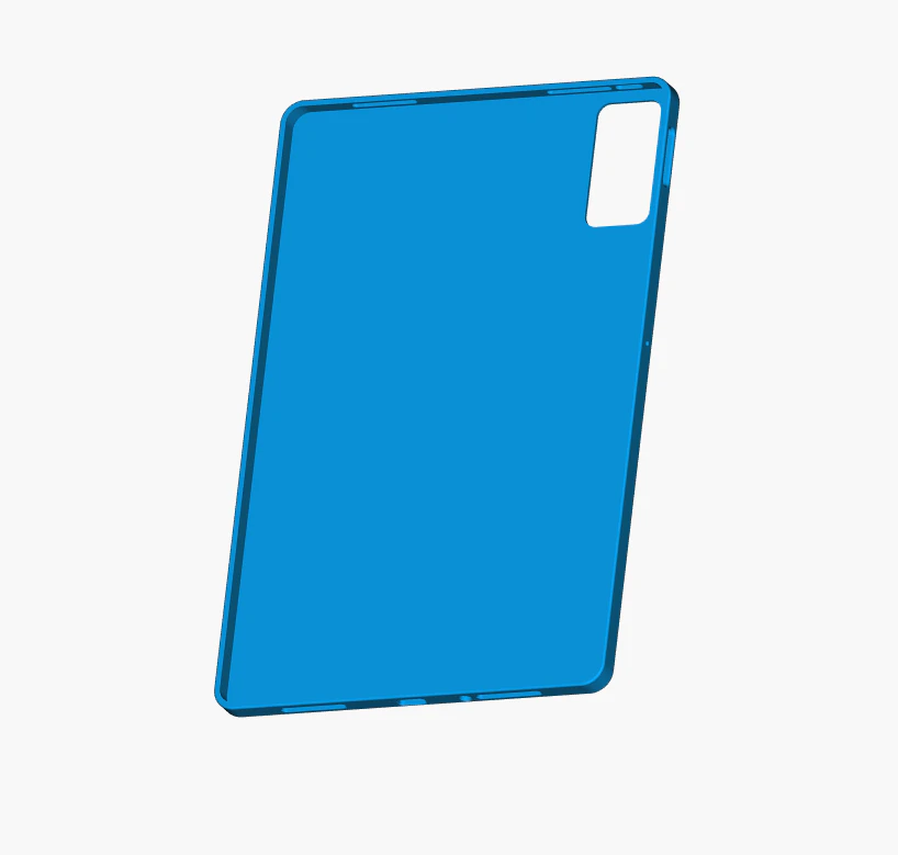 Xiaomi Redmi Pad SE case 3D Print Model .c4d .max .obj .3ds .fbx .stl .blend