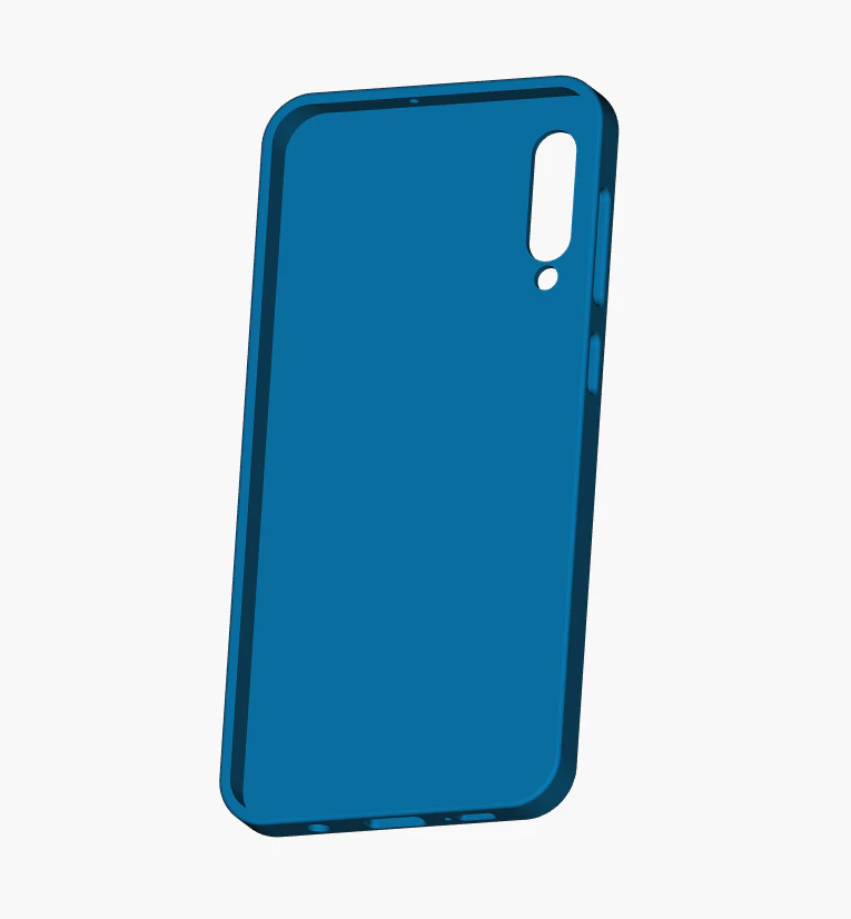 Samsung Galaxy A50 case 3D Print Model .c4d .max .obj .3ds .fbx .stl .blend 