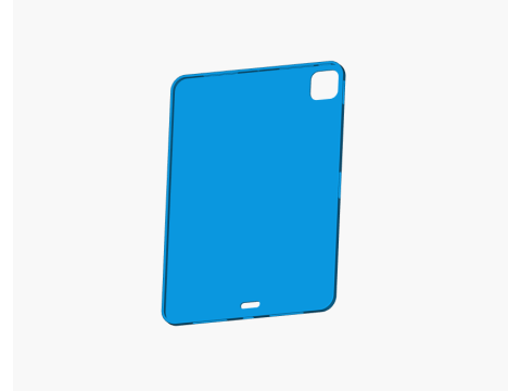 Apple iPad Pro 11 2025 hoesje 3D printmodel