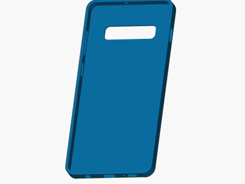 Samsung Galaxy S10 H&uuml;lle 3D Druckmodell