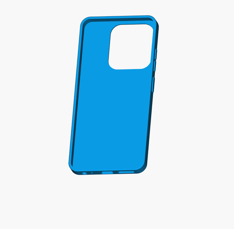 Tecno Spark 10C TPU case 3D Print Model .c4d .max .obj .3ds .fbx .stl .blend