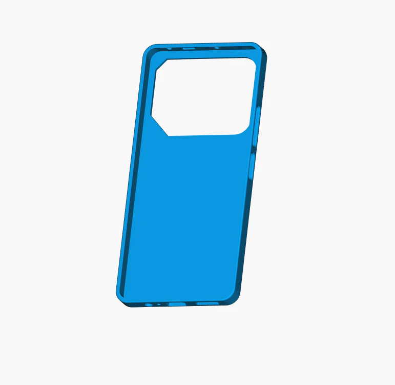 Tecno Pova 6 Pro case 3D Print Model .c4d .max .obj .3ds .fbx .stl .blend 