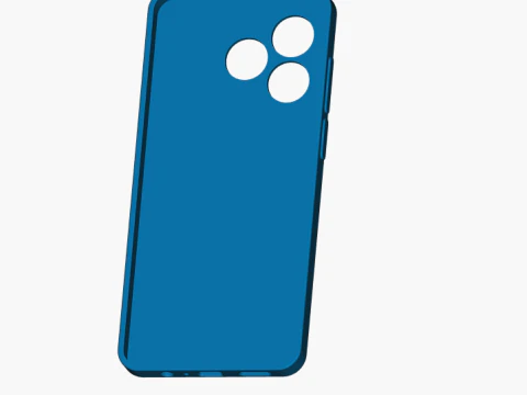 Honor X5c TPU ケース 3Dプリントモデル