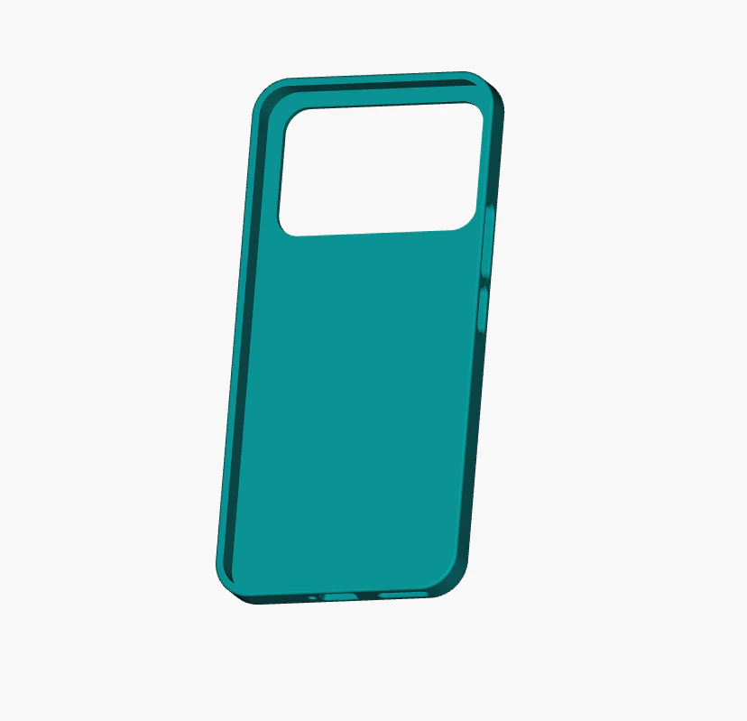 Oukitel P1 Pro case 3D Print Model .c4d .max .obj .3ds .fbx .stl .blend