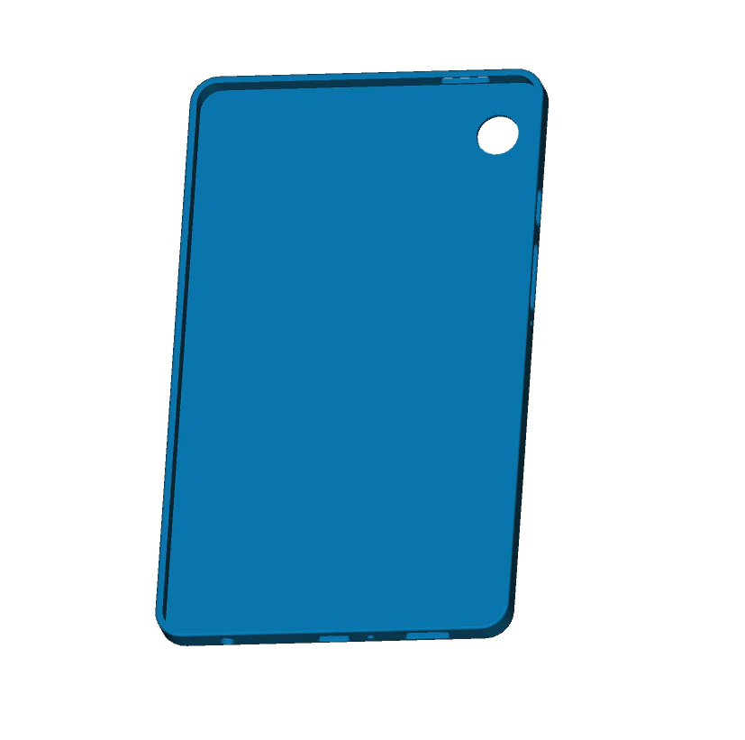 Samsung Galaxy Tab A9 case 3D Print Model .c4d .max .obj .3ds .fbx .stl .blend