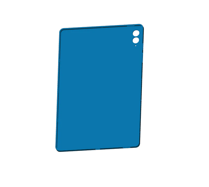 Samsung Galaxy Tab S9 FE Case 3D Print Model .c4d .max .obj .3ds .fbx .stl .blend 