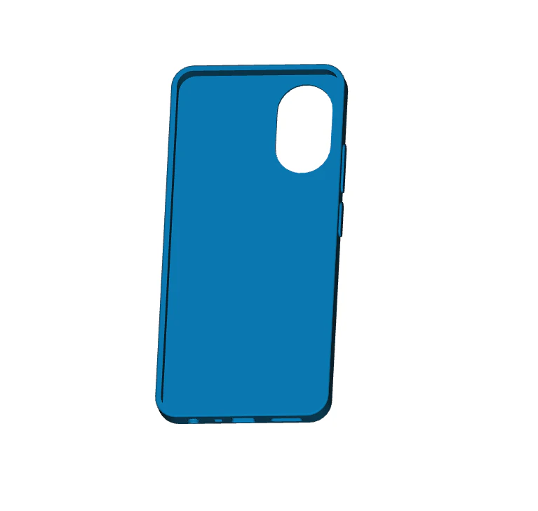 Oppo A18 TPU Case 3D Print Model .c4d .max .obj .3ds .fbx .stl .blend