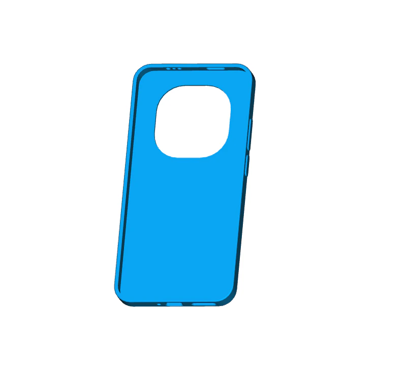 Xiaomi Redmi Note 15 Pro TPU Case 3D Print Model .c4d .max .obj .3ds .fbx .stl .blend 
