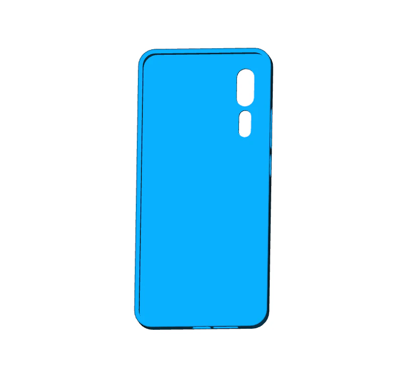 ZTE Axon 10 Pro 5G Case 3D Print Model .c4d .max .obj .3ds .fbx .stl .blend
