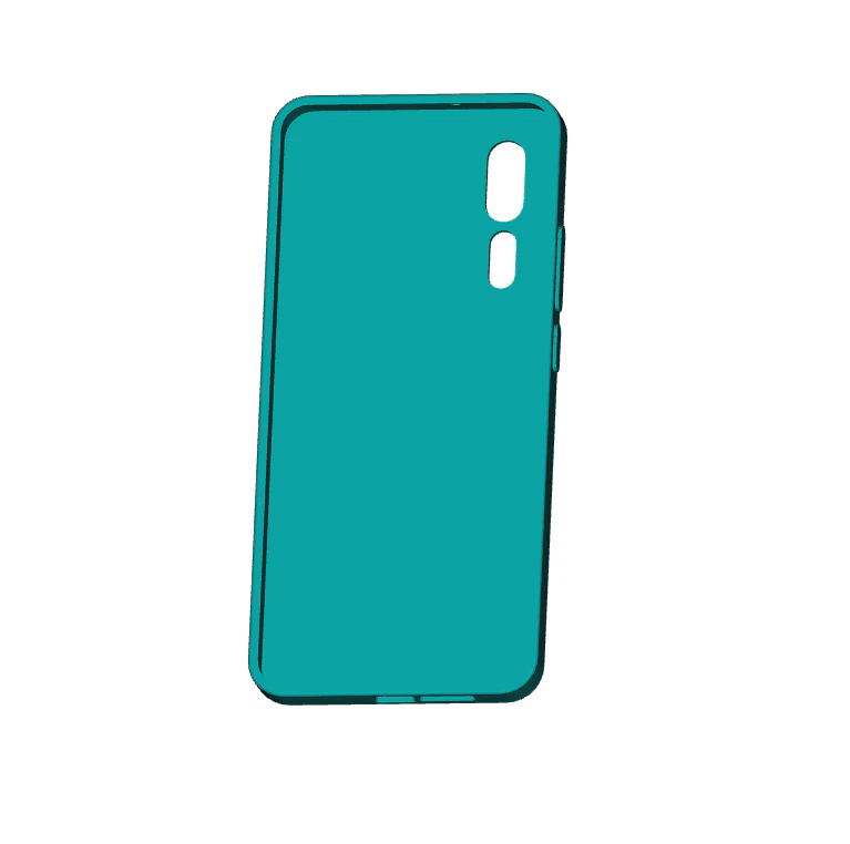 ZTE Axon 10 Pro 5G TPU Case 3D Print Model .c4d .max .obj .3ds .fbx .stl .blend 