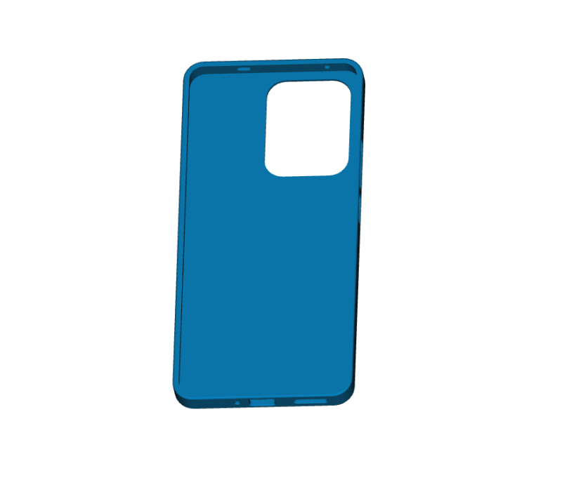 Oppo Reno13 F Case 3D Print Model .c4d .max .obj .3ds .fbx .stl .blend 