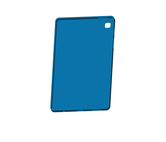 Samsung Galaxy Tab A7 Lite case 3D Print Model .c4d .max .obj .3ds .fbx .stl .blend 