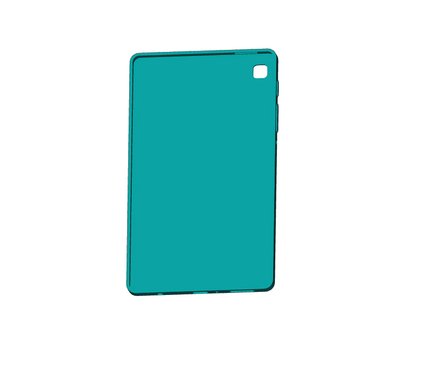 Samsung Galaxy Tab A7 Lite TPU Case 3D Print Model .c4d .max .obj .3ds .fbx .stl .blend 