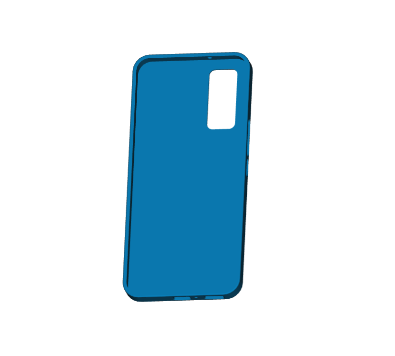 ZTE Axon 20 5G Case 3D Print Model .c4d .max .obj .3ds .fbx .stl .blend 