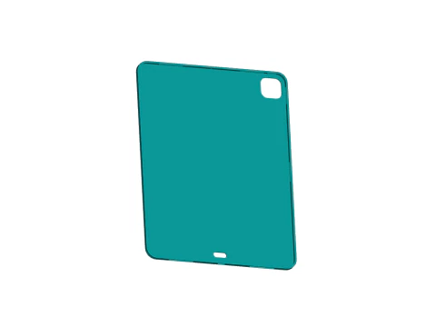 Apple iPad Pro 13 2024 Case 3D Print Model