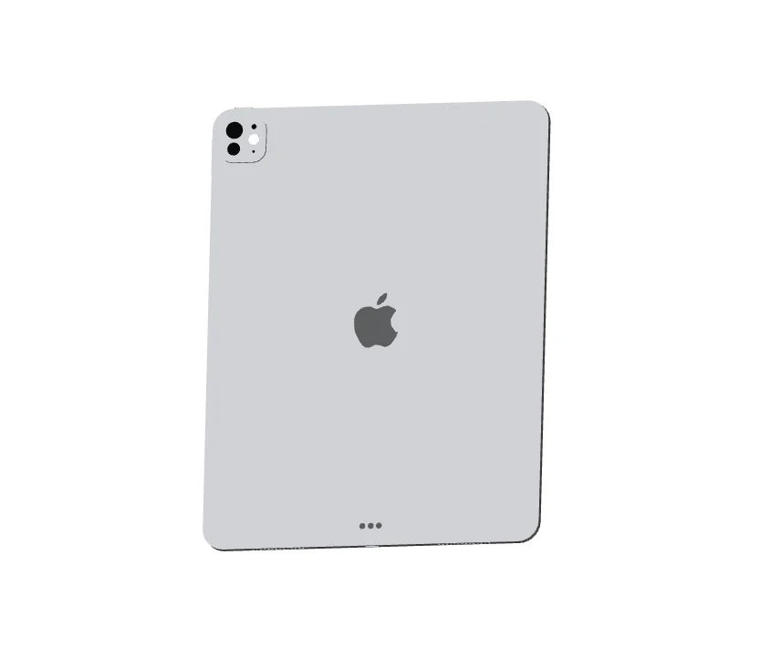 Apple iPad Pro 13 2024 CAD Model 3D Print Model .c4d .max .obj .3ds .fbx .stl .blend 