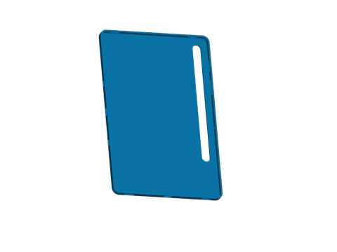 Samsung Galaxy Tab S7 Case 3D Print Model