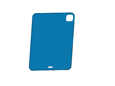 Custodia per Apple iPad Pro 11 2024 Modello di stampa 3D