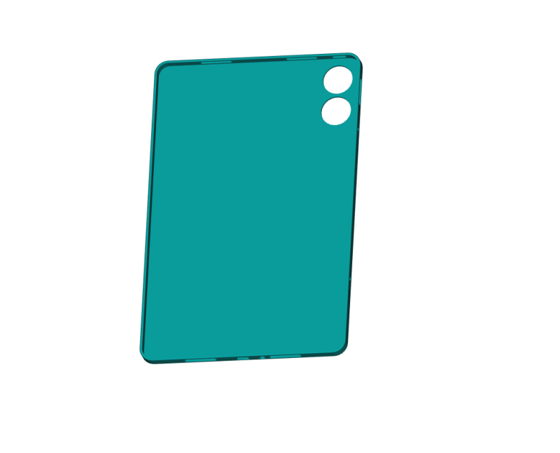 Xiaomi Redmi Pad Pro 5G Case 3D Print Model .c4d .max .obj .3ds .fbx .stl .blend 