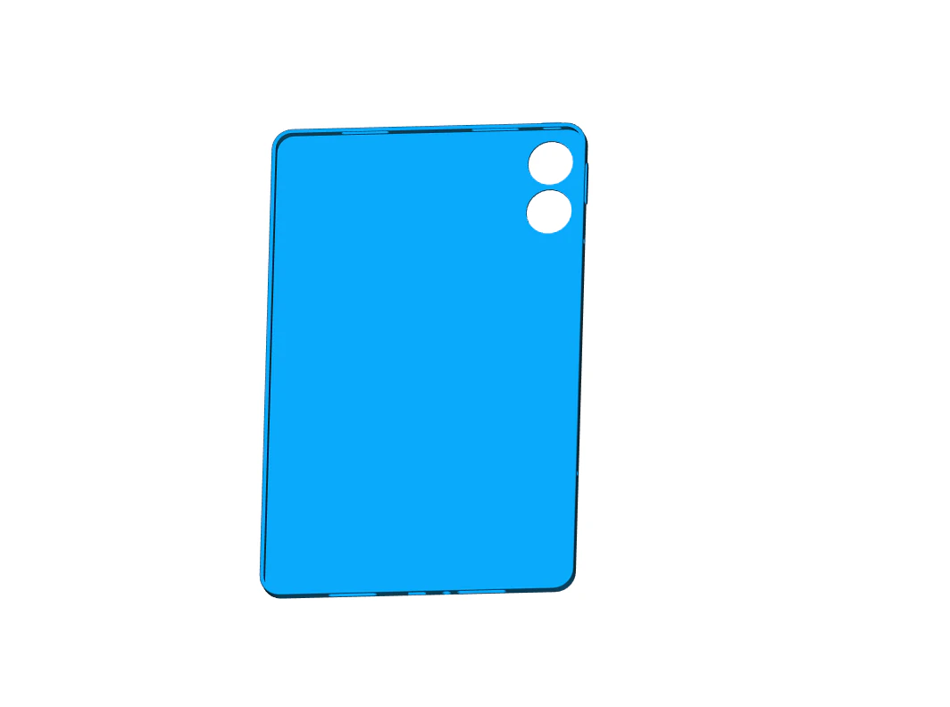 Xiaomi Redmi Pad Pro 5G TPU Case 3D Print Model .c4d .max .obj .3ds .fbx .stl .blend 