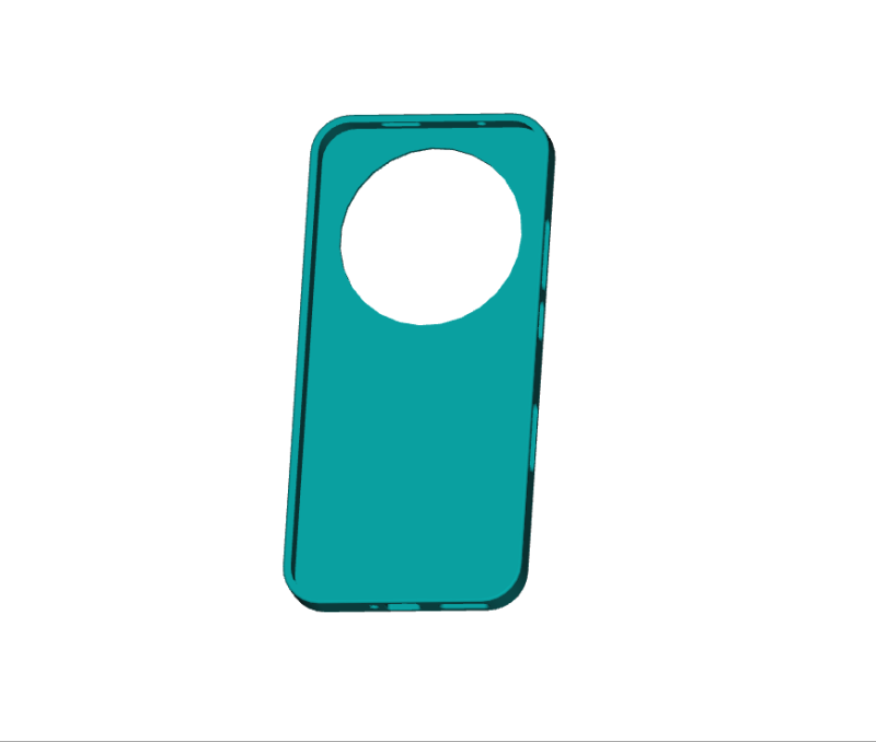 ऑनर मैजिक8 प्रो केस 3D प्रिंट मॉडल .c4d .max .obj .3ds .fbx .stl .blend