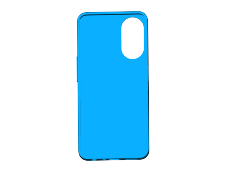 Oppo A58x TPU-hoesje 3D printmodel