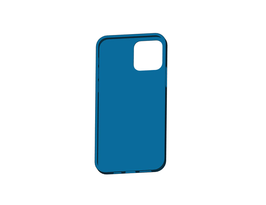 Apple iPhone 12 Case 3D Print Model .c4d .max .obj .3ds .fbx .stl .blend 