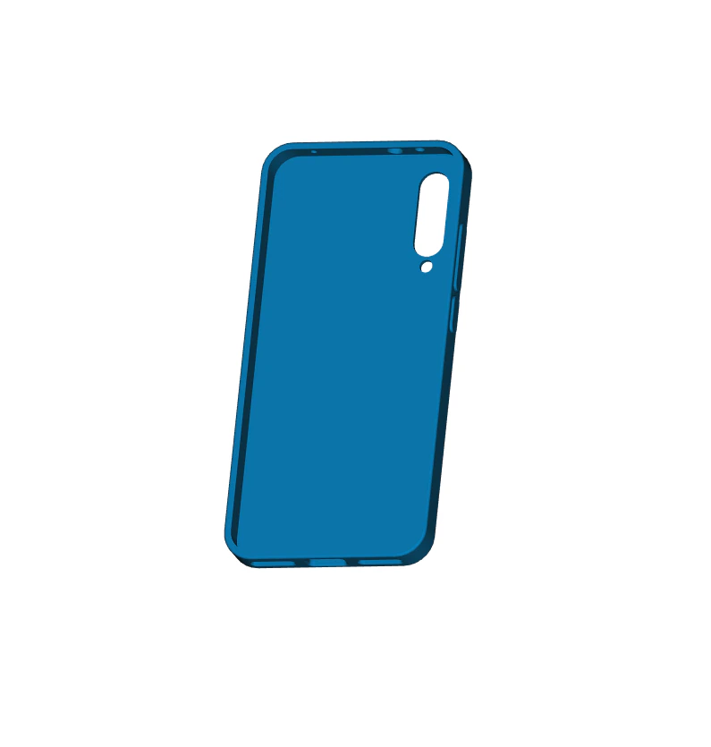 Xiaomi Mi A3 TPU Case 3D Print Model .c4d .max .obj .3ds .fbx .stl .blend