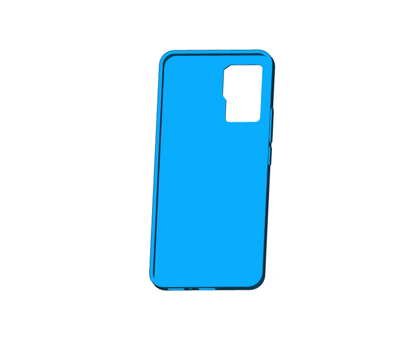 ZTE Axon 30 Pro 5G TPU Case 3D Print Model .c4d .max .obj .3ds .fbx .stl .blend 