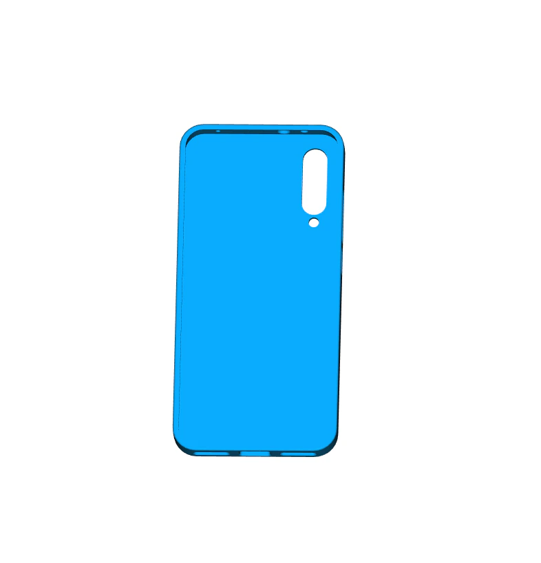 Xiaomi Mi A3 Case 3D Print Model .c4d .max .obj .3ds .fbx .stl .blend 