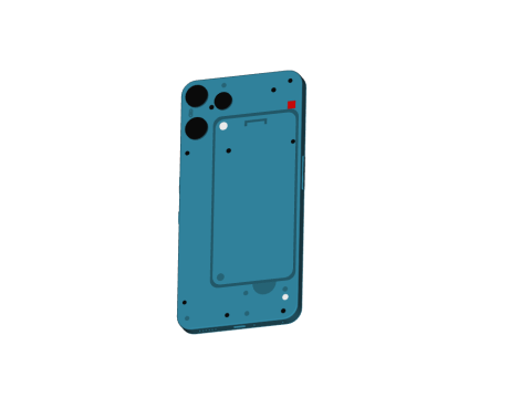 Nothing Phone 3a Lite CAD 模型 3D 打印模型