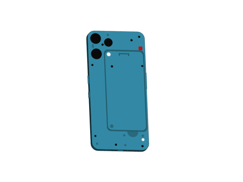 Nothing Phone 3a Lite CAD 模型 3D 打印模型