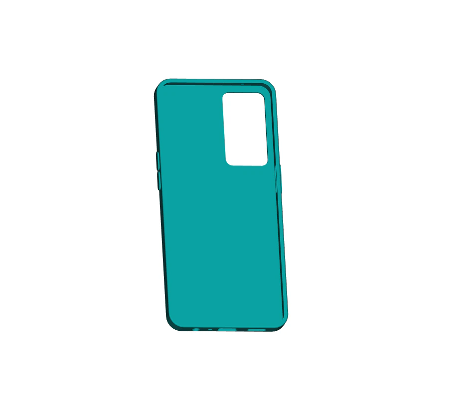 Oppo Reno8 Lite TPU Case 3D Print Model .c4d .max .obj .3ds .fbx .stl .blend 