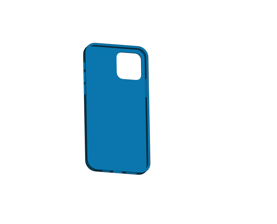 Apple iPhone 12 Pro Case 3D Print Model .c4d .max .obj .3ds .fbx .stl .blend 