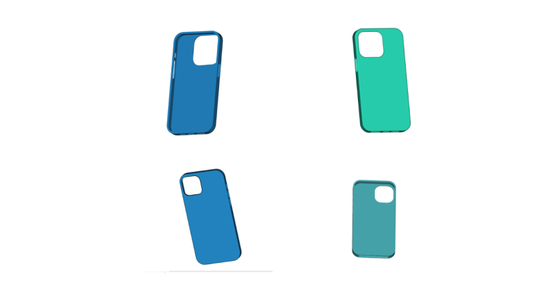 IPhone 15 Series Case iPhone 15 - 15 Plus - 15 Pro - 15 Pro Max 3D Print Model .c4d .max .obj .3ds .fbx .stl .blend 