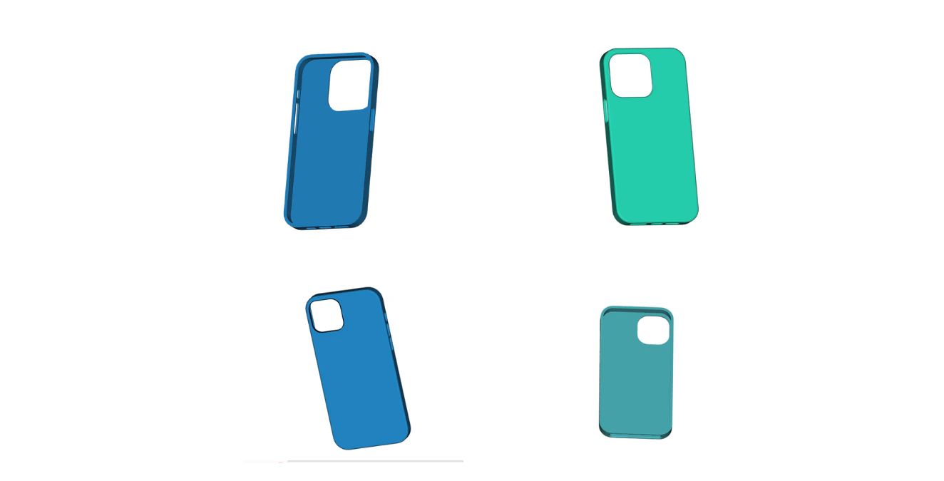 Custodia iPhone Serie 15 iPhone 15 - 15Plus - 15Pro - 15 Pro Max Modello di stampa 3D .c4d .max .obj .3ds .fbx .stl .blend 