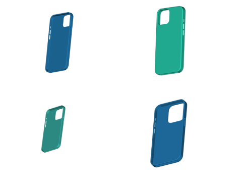 Чехол для iPhone 14 Series iPhone 14 — 14Plus — 14Pro — 14 Pro Max 3D Принт Модель