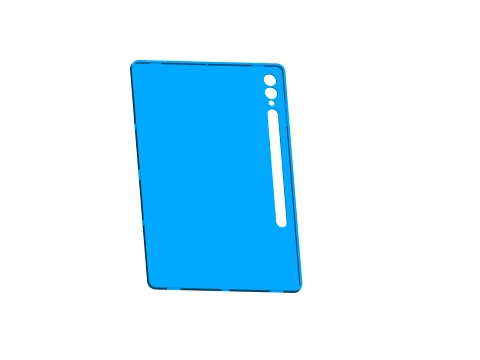 Samsung Galaxy Tab S9 H&uuml;lle 3D Druckmodell