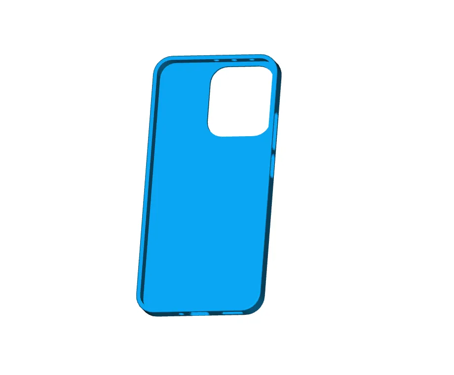 Oppo Reno15 Case 3D Print Model .c4d .max .obj .3ds .fbx .stl .blend