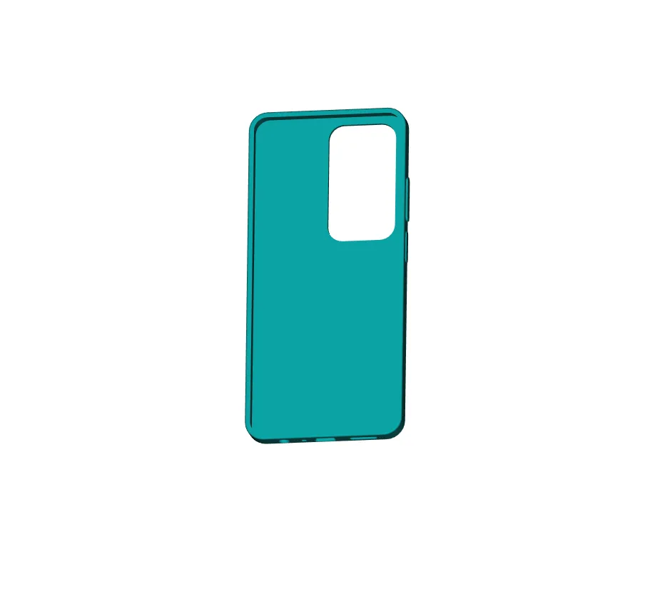 Oppo A3 Pro TPU Case 3D Print Model .c4d .max .obj .3ds .fbx .stl .blend 