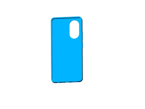 Oppo A58 4G TPU Case 3D Print Model