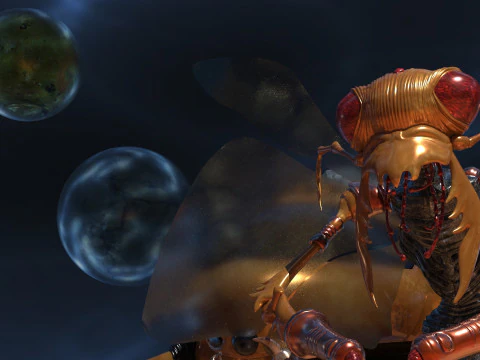 Space Creatures Pack 3D Model