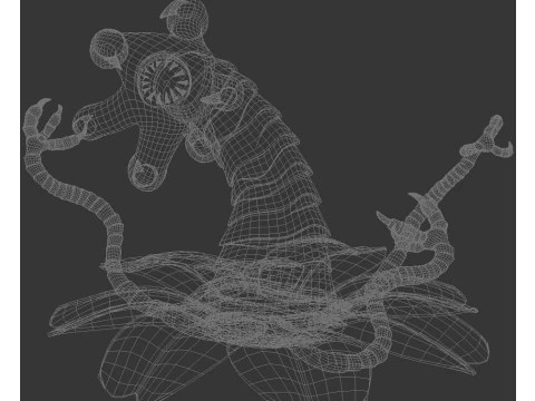 Space Creatures Pack 3D Model