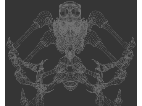 Space Creatures Pack 3D-Modell