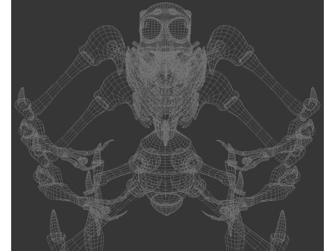 Space Creatures Pack 3D Model