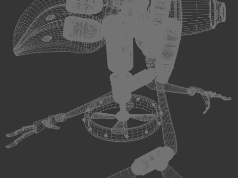 Space Creatures Pack 3D-Modell