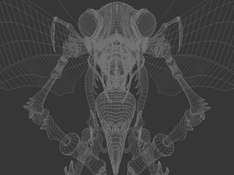 Space Creatures Pack 3D Model