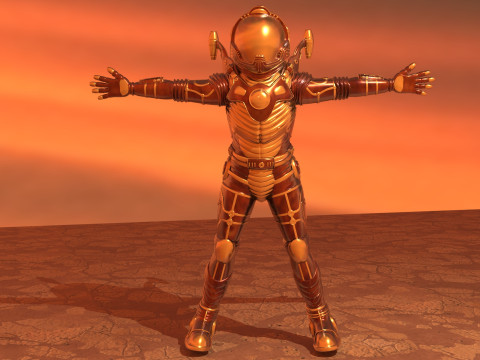 Space Creatures Pack 3D-Modell